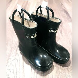 Lone Cone rubber rain boots for kids